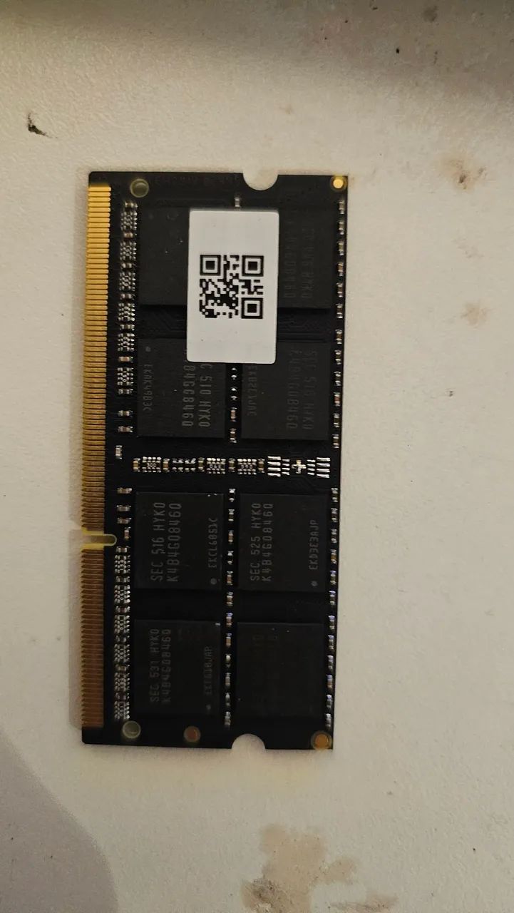 Memória RAM notebook DDR3 BestBattery 8gb, 1600Mhz e 1,5V - usada apenas para teste  - Foto 2