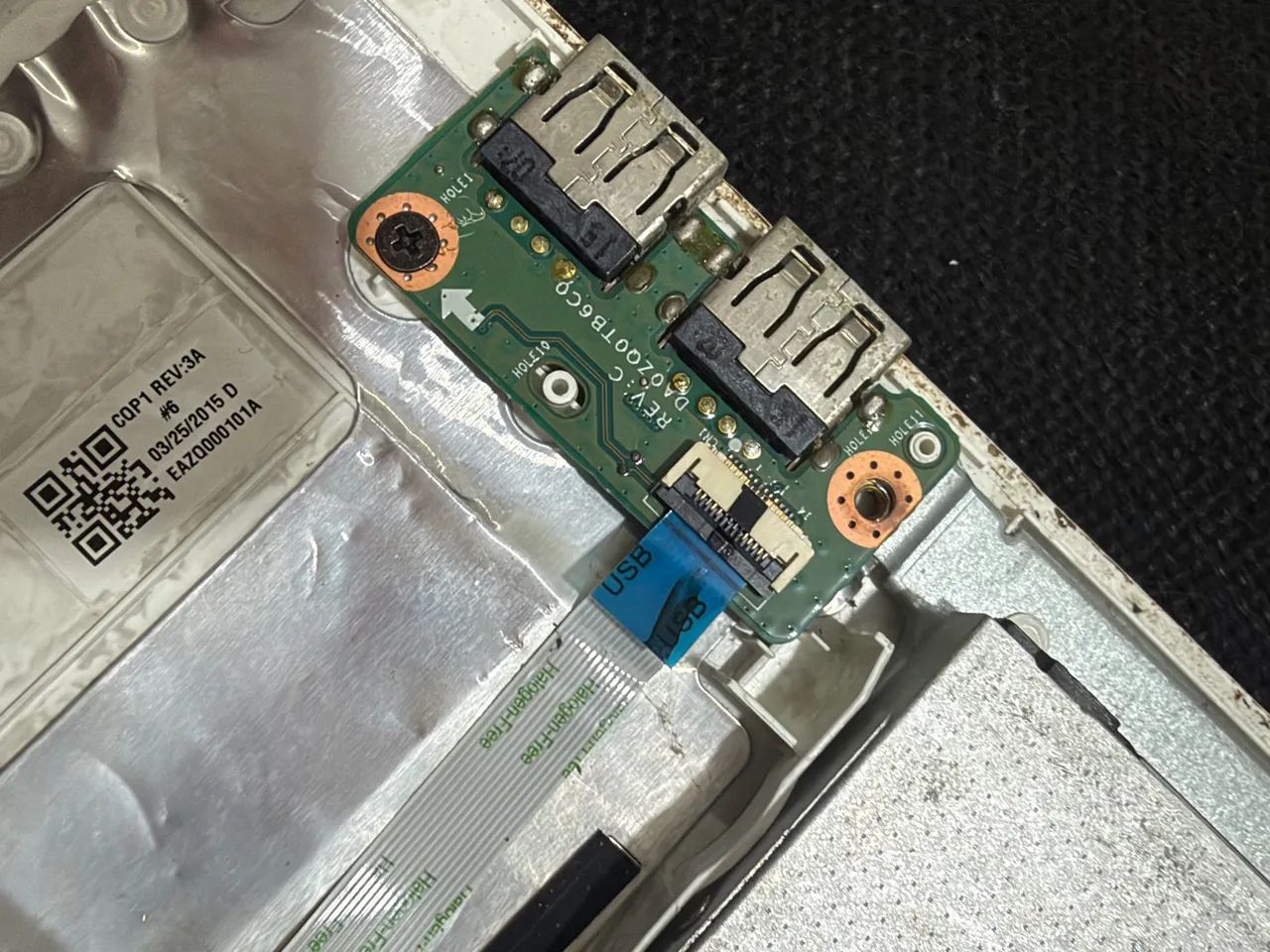 Placa Notebook E5-471 30Dg Usada Completa  - Foto 4