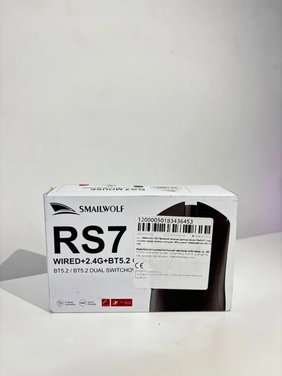 Mouse Smailwolf RS7 - Branco - Foto 3