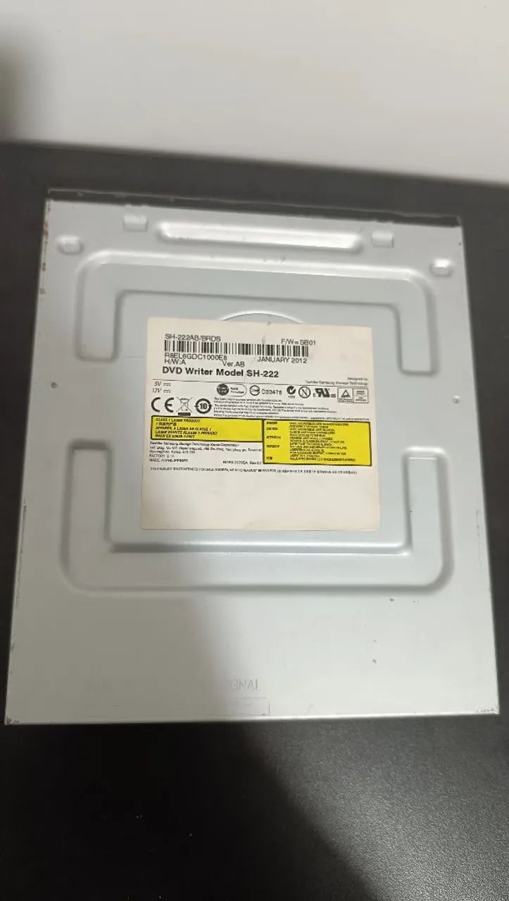 Leitor / Gravador de CD e DVD para PC - Samsung -  sem cabo - Foto 4