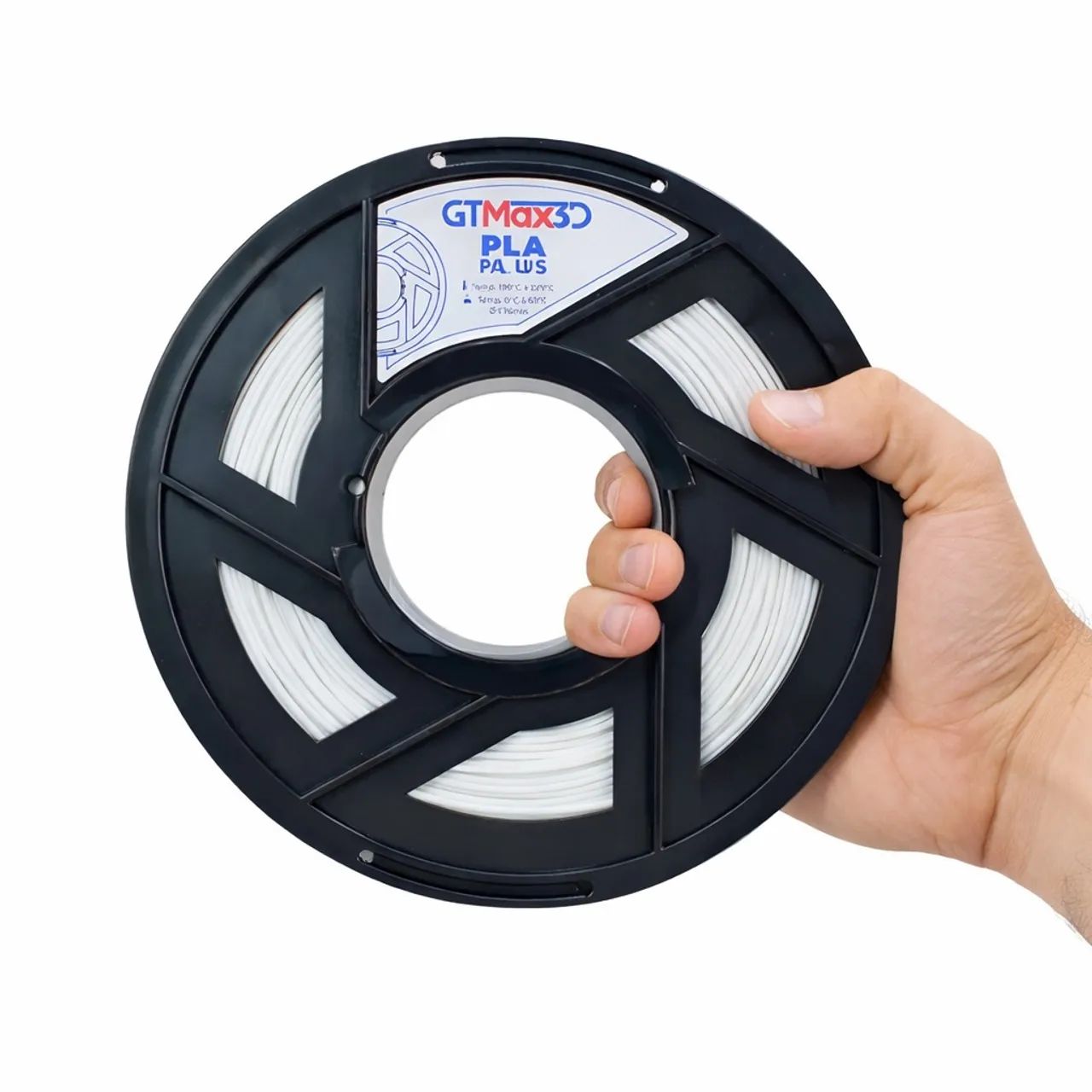 Filamento branco PLA GTMAX 