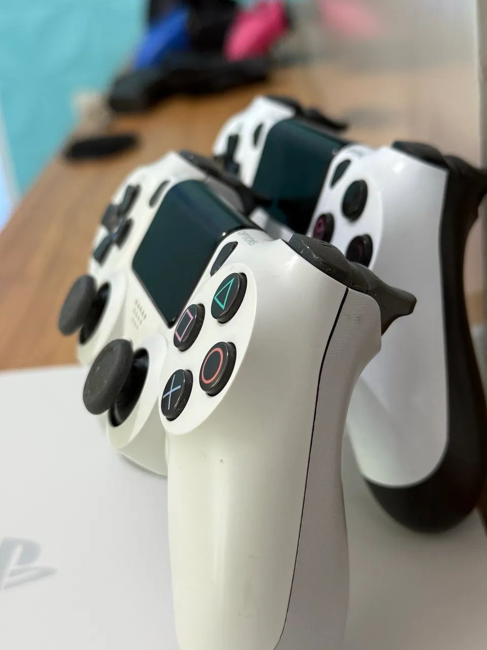 PS4 SLIM BRANCO - Foto 3