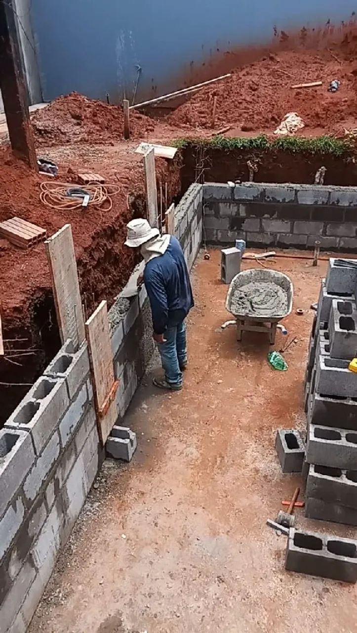 Pedreiro e de acabamento 