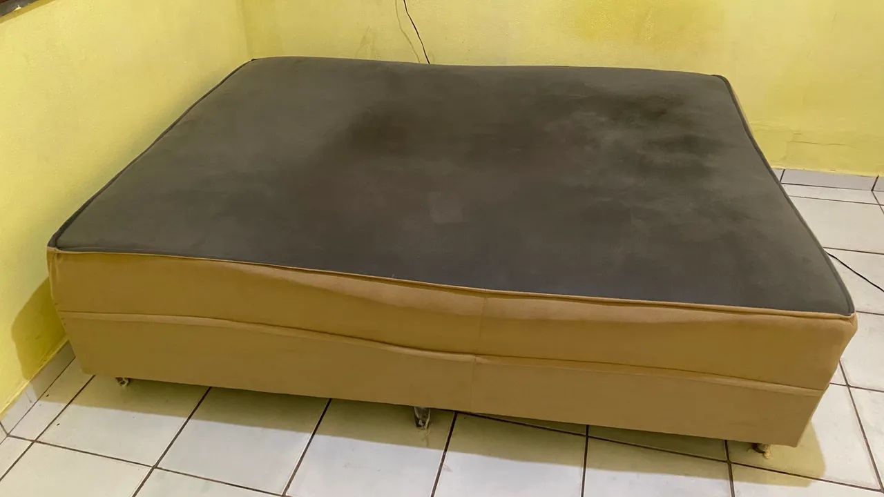 Cama Box Casal - Ótimo Estado - Foto 2