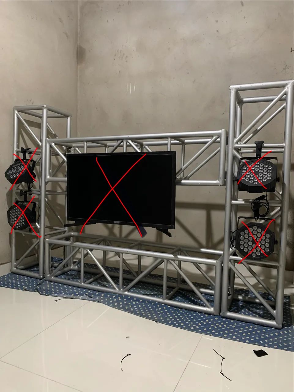 Estrutura para DJ / eventos 