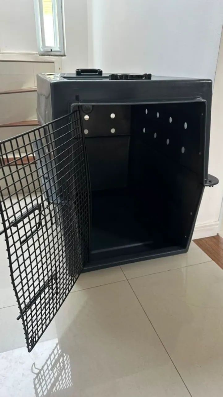 Caixa para transportar pets excelente estado  - Foto 2