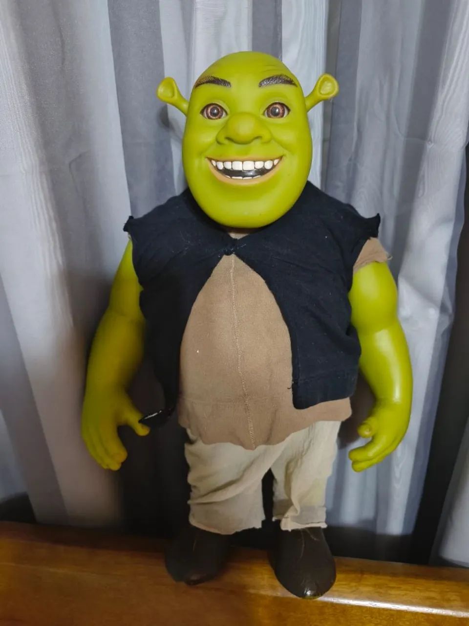 Boneco Sherek grande  bandeirantes  - Foto 2