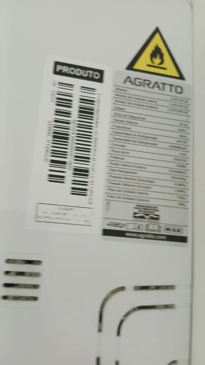 Ar condicionado Split inverter Agratto 12000 BTUs - Foto 2