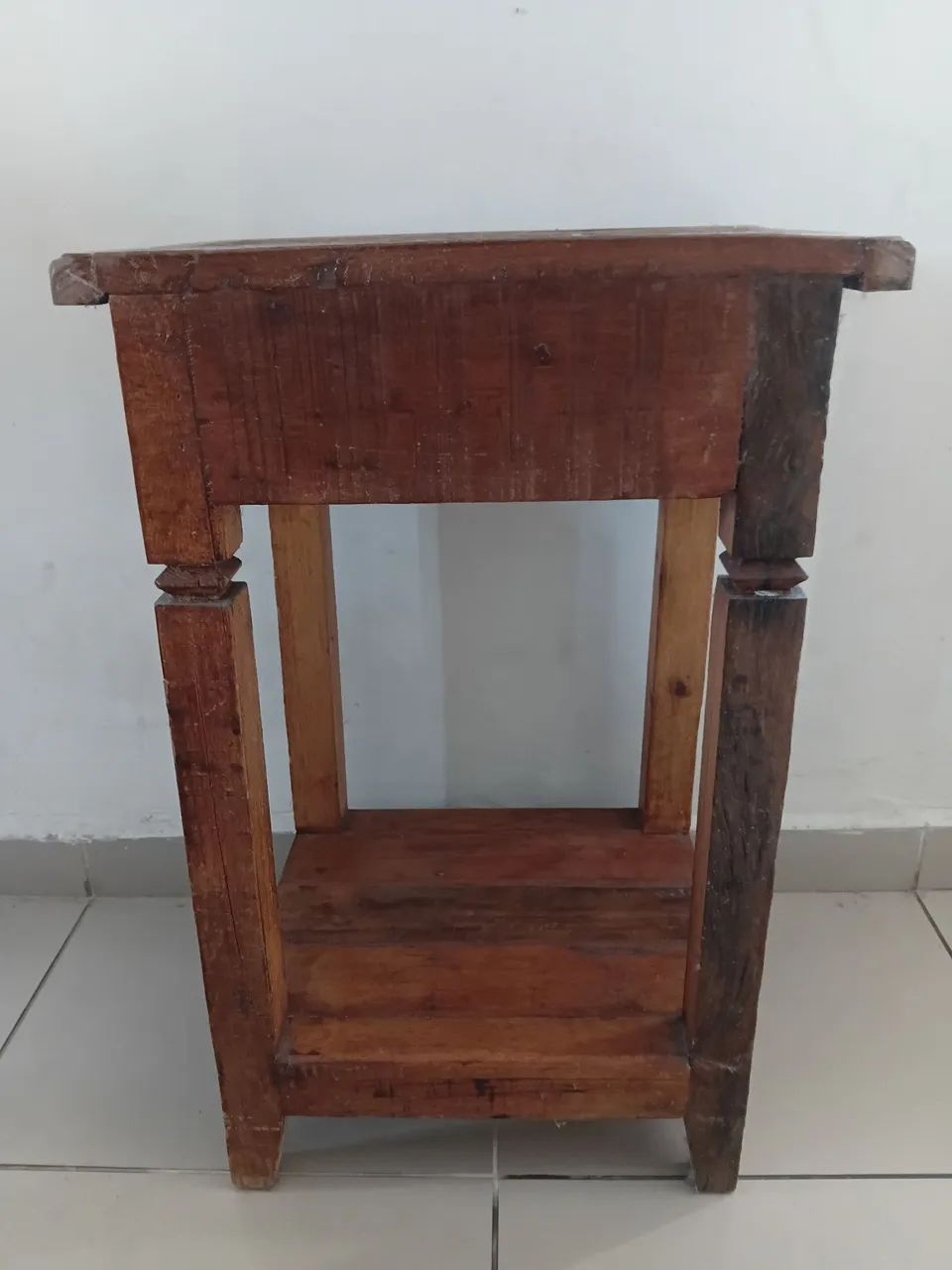 Mesinha de cabeceira rustico - Foto 4