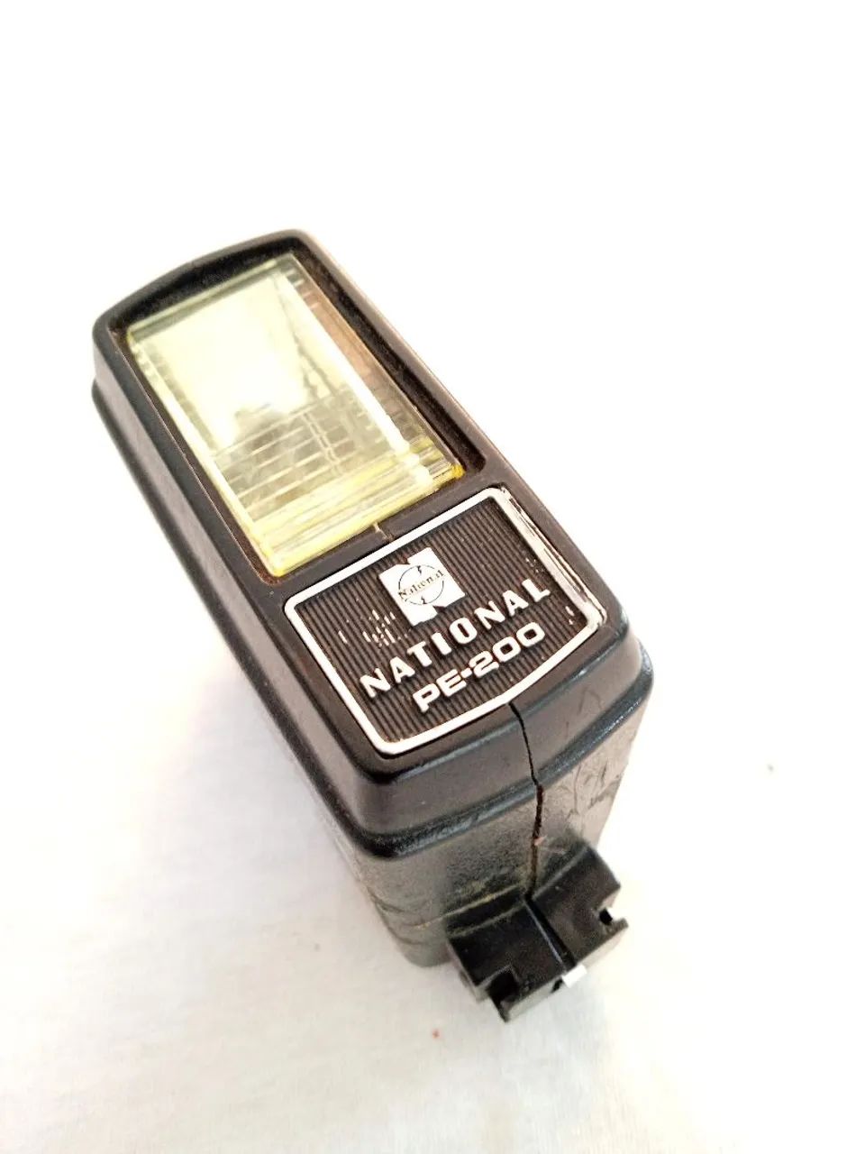 Flash National PE 200 antigo Flash câmera analógica