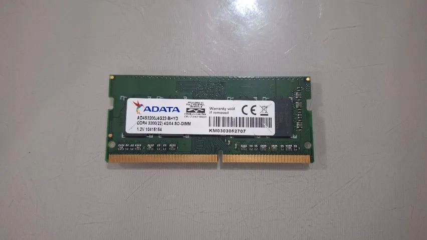 Memória RAM notebook DDR4 4GB 3200mhz