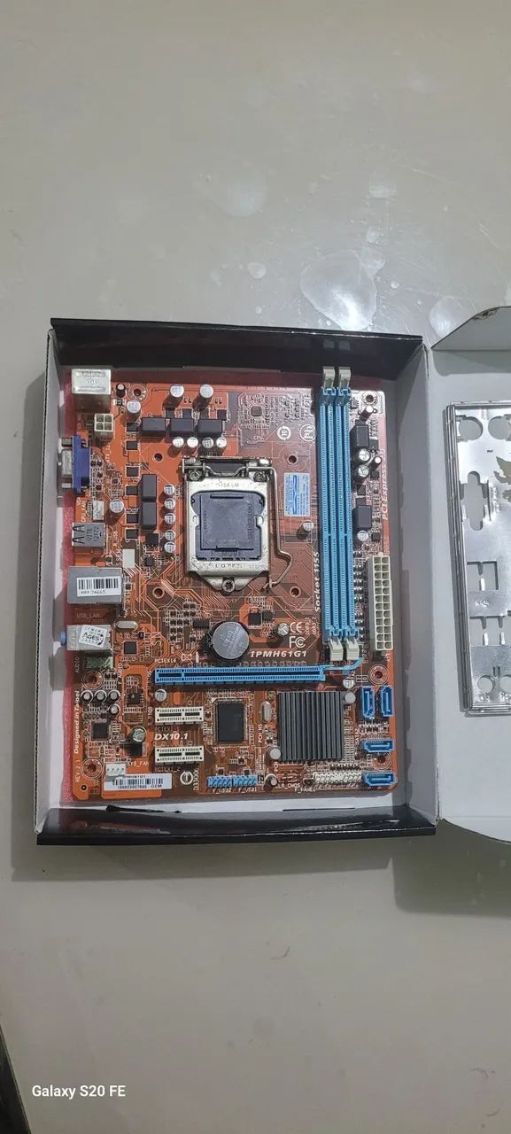 Placa mãe 1155 com defeito 