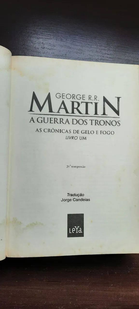 A Guerra dos Tronos. As Crônicas de Gelo e Fogo - Livro 1  - Foto 5