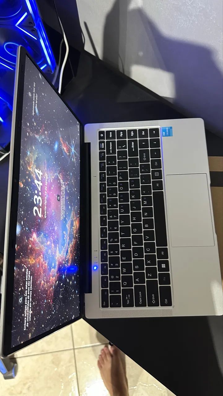 Notebook Intel Celeron 8gb Ram 256 Gb Ssd Laptop 14in Prateado - Foto 2