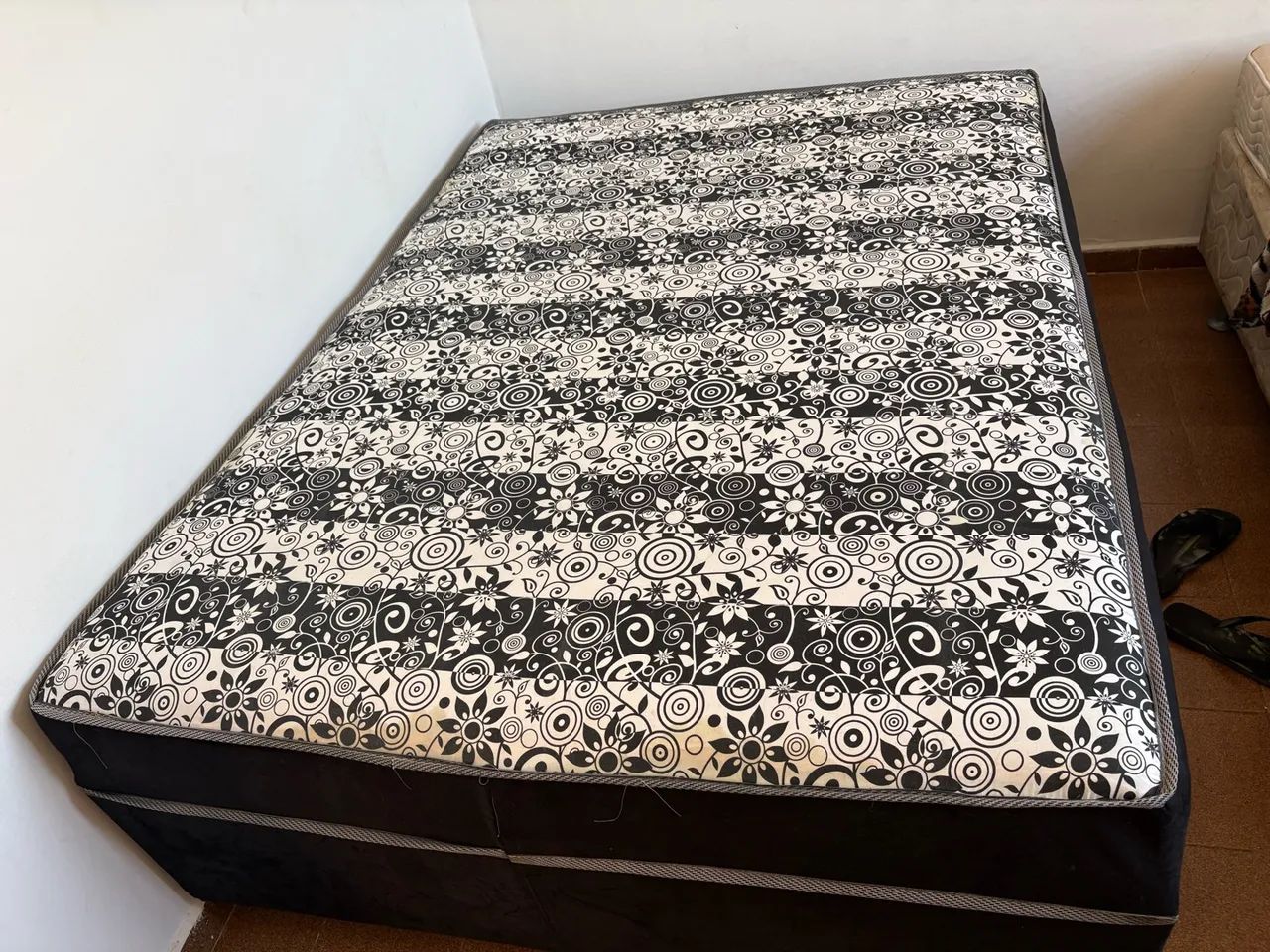 Cama Box colchão estampado  - Foto 4