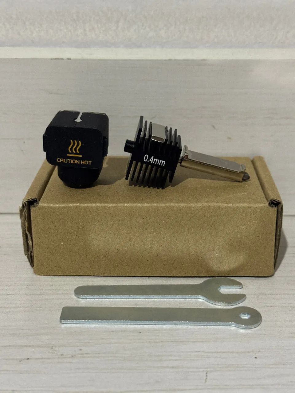 Hotend Com Bico Nozzle Aço Endurecido 0,4mm A1 / A1 Mini 3d - Foto 4