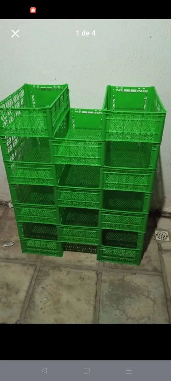 Vende-se estante de caixas plástica  - Foto 3