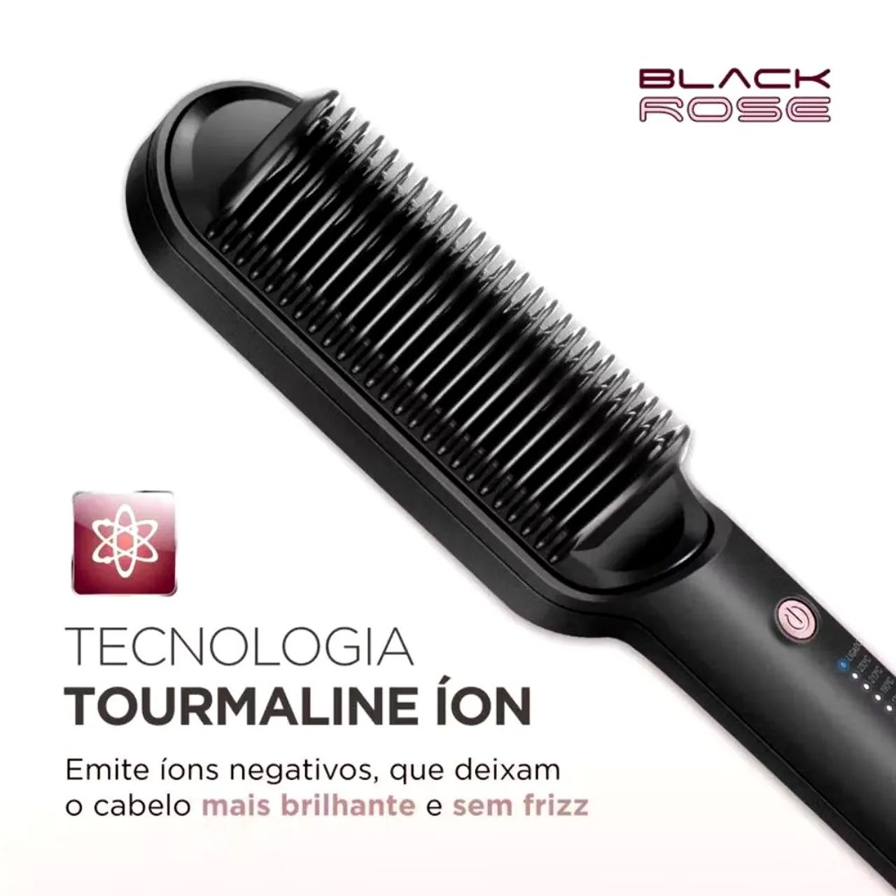 Escova Secadora E Alisadora  Bivolt <br>SKU do produto:<br>13259 - Foto 2