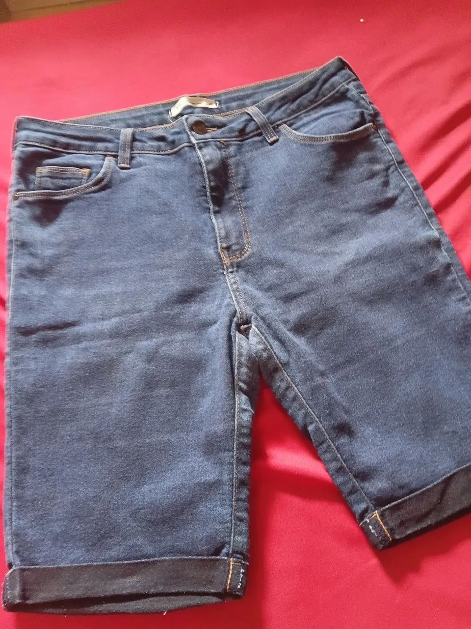 Bermudas femininas jeans  - Foto 4
