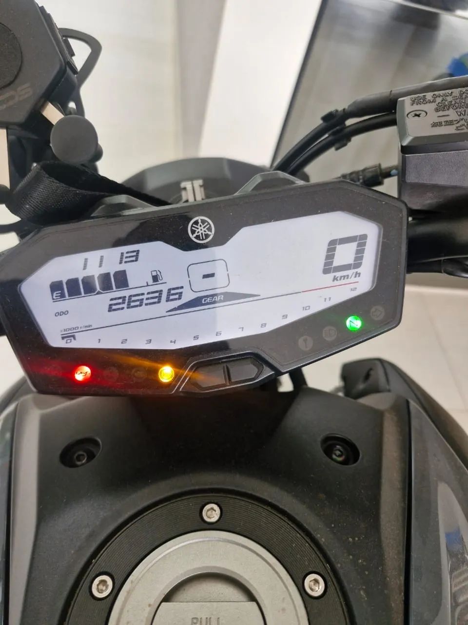 Yamaha MT07 2024 cinza - Foto 2