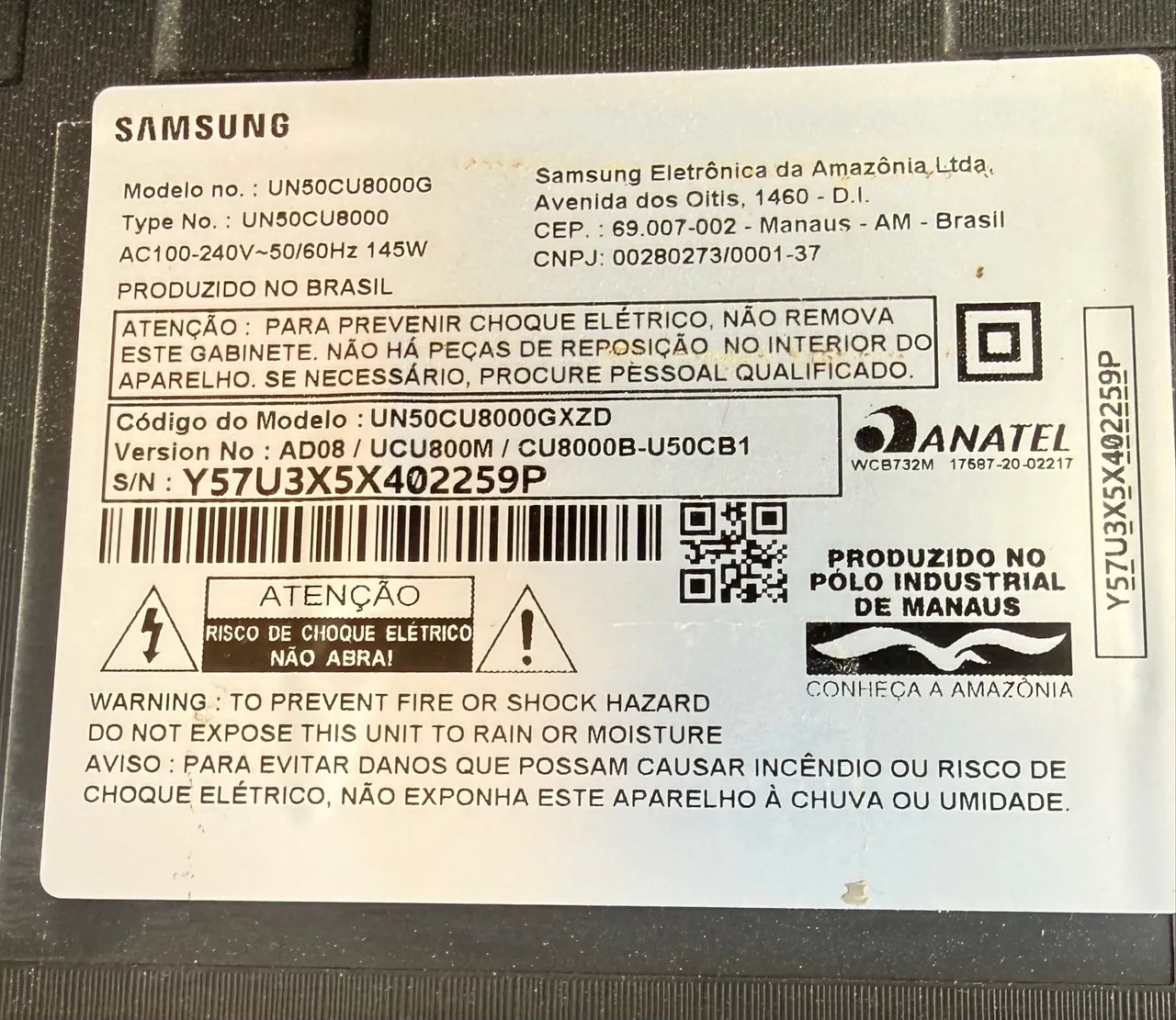 TVs para retirar peças 