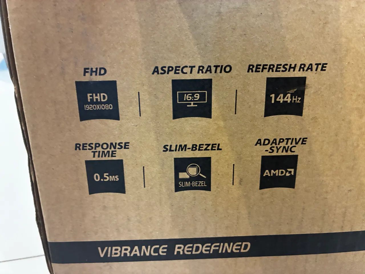 MONITOR GAMER HAIZ 144HZ 25 POLEGADAS NOVO COM NOTA FISCAL - Foto 3