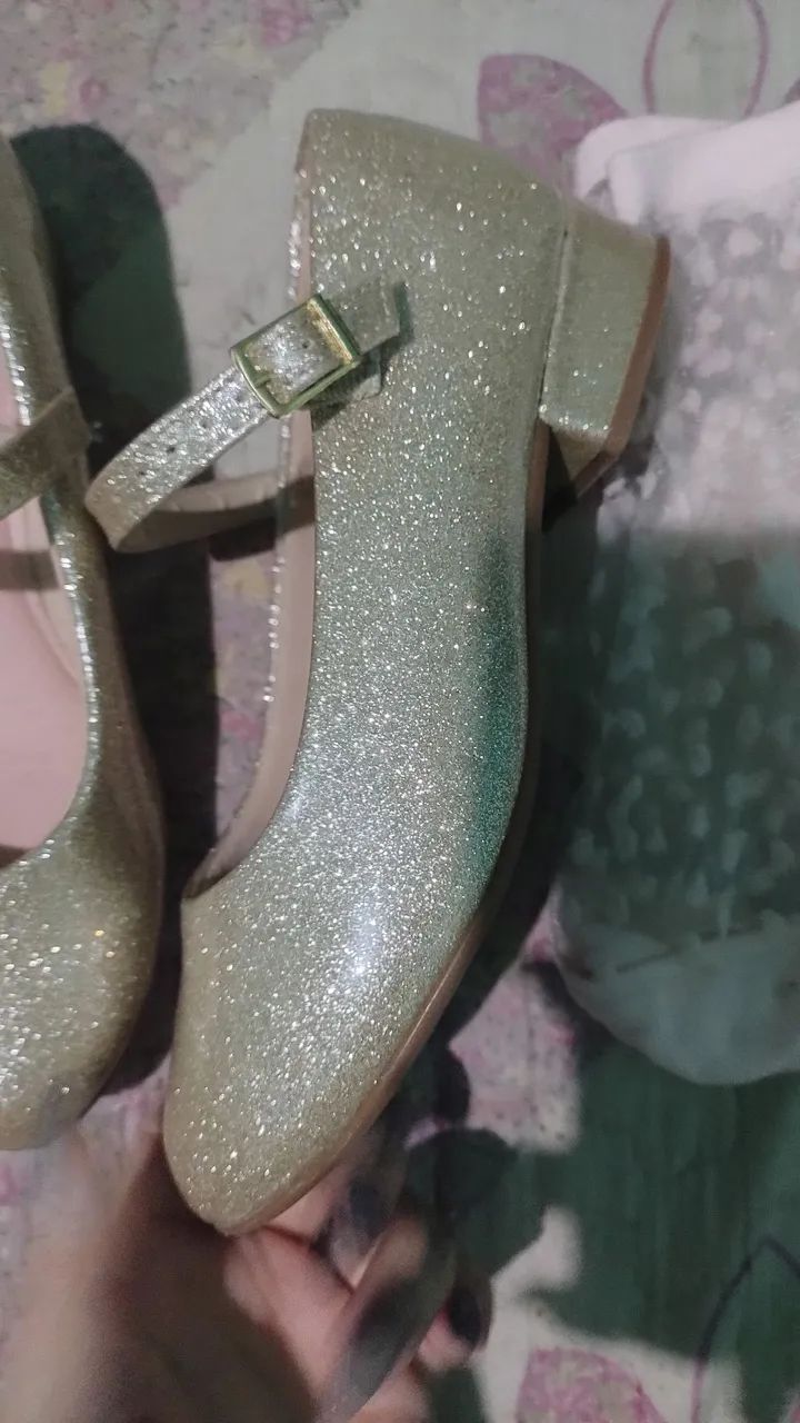 Sapato Infantil Glitter - Foto 2