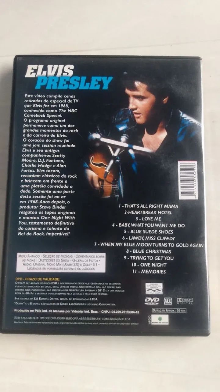 DVD original Elvis Presley ótimo estado.  - Foto 2