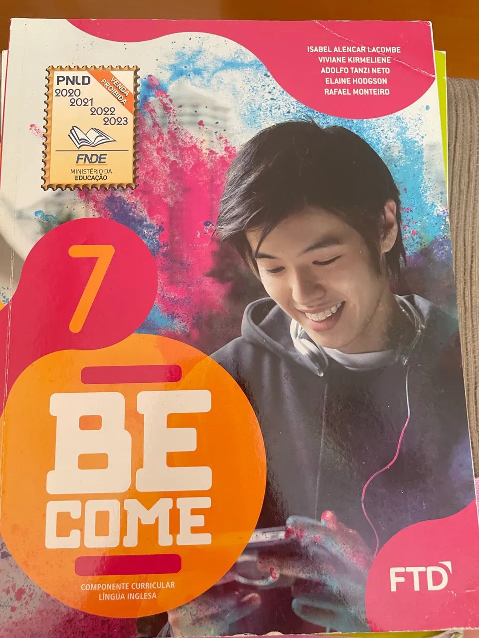 Livro de inglês BeCome do 7°ano