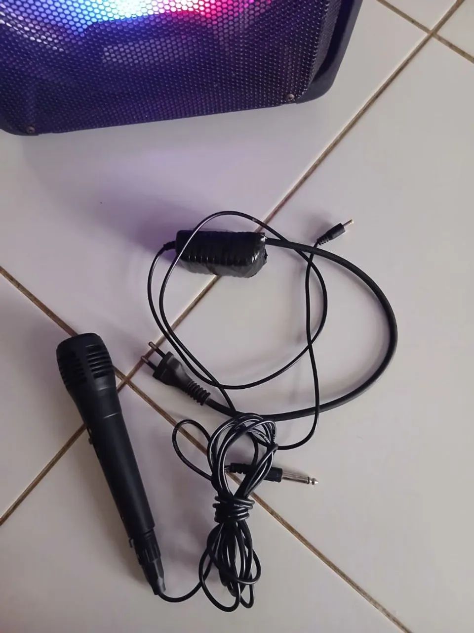 Caixa de Som com Karaoke  - Foto 3
