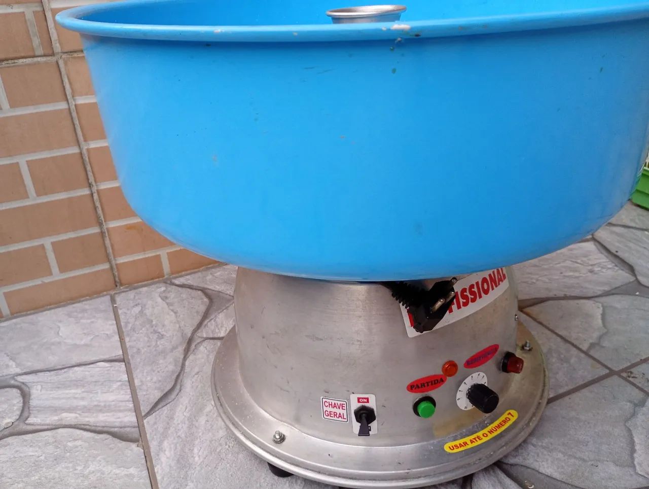 Máquina de algodão doce profissional  - Foto 3