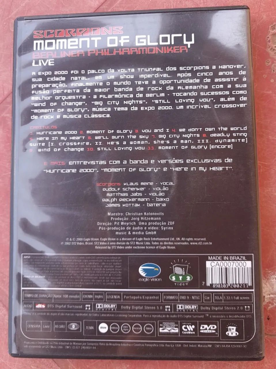 DVD SCORPIONS - Foto 2