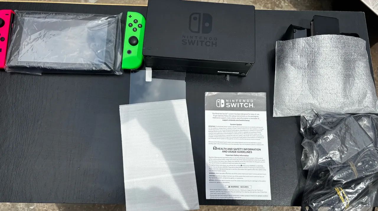 NINTENDO SWITCH V2 DESBLOQUEADO!
