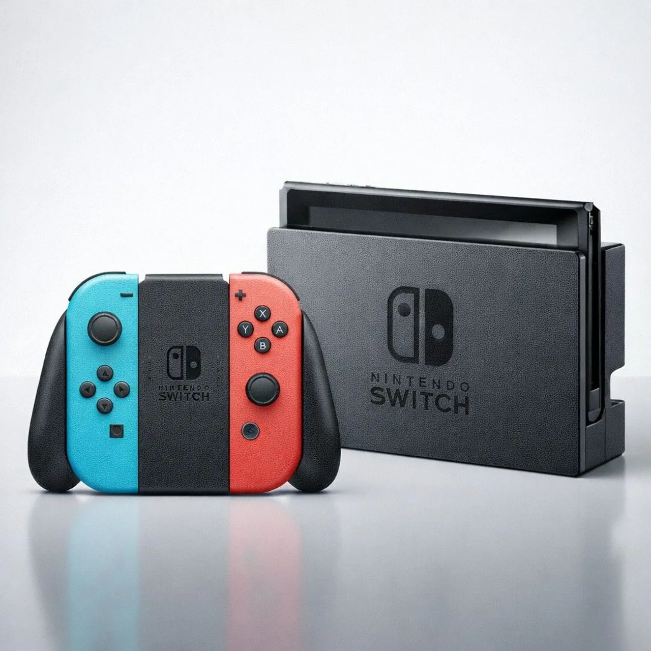 Console Nintendo Switch V1 Azul/Vermelho Neon - Sem Caixa