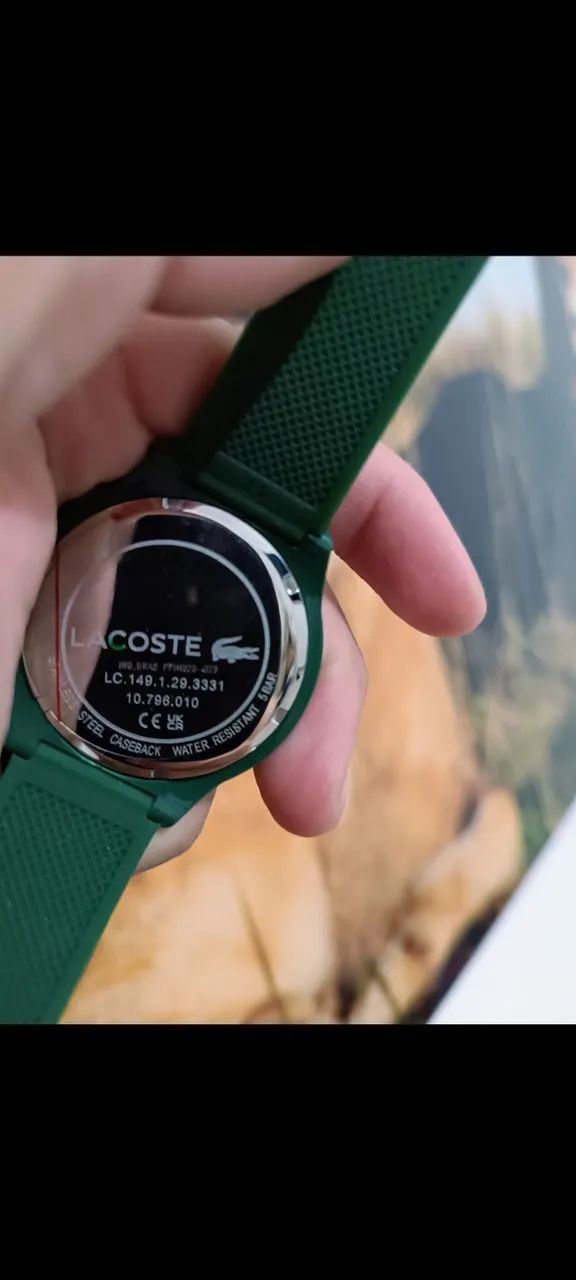 Relógio LACOSTE ORIGINAL COMPLETO NA CAIXA - Foto 2