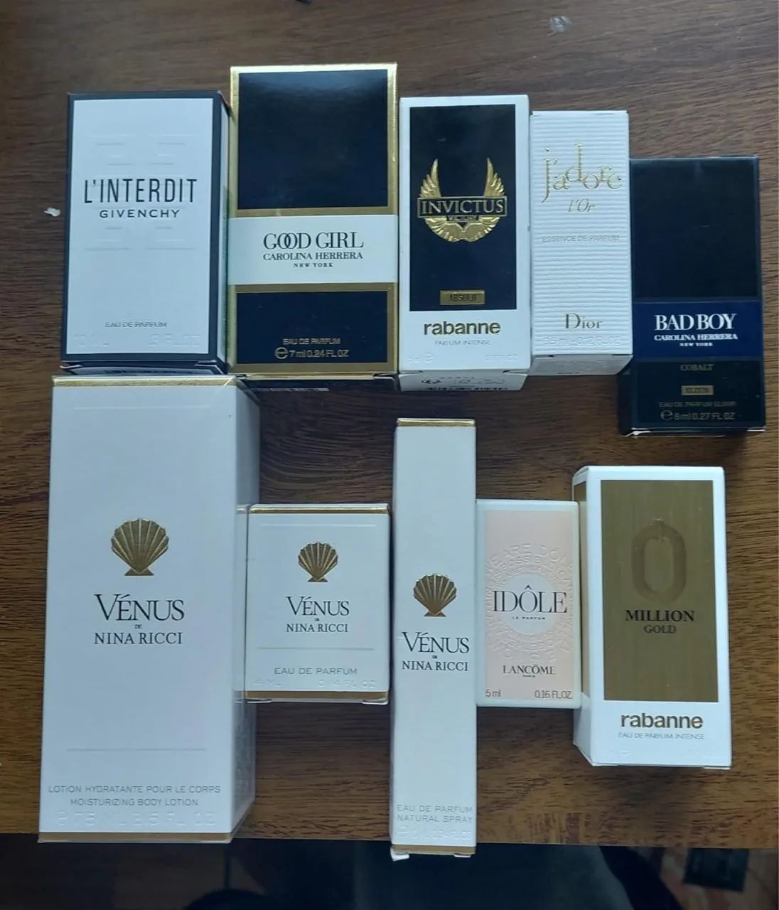 Perfumes edt