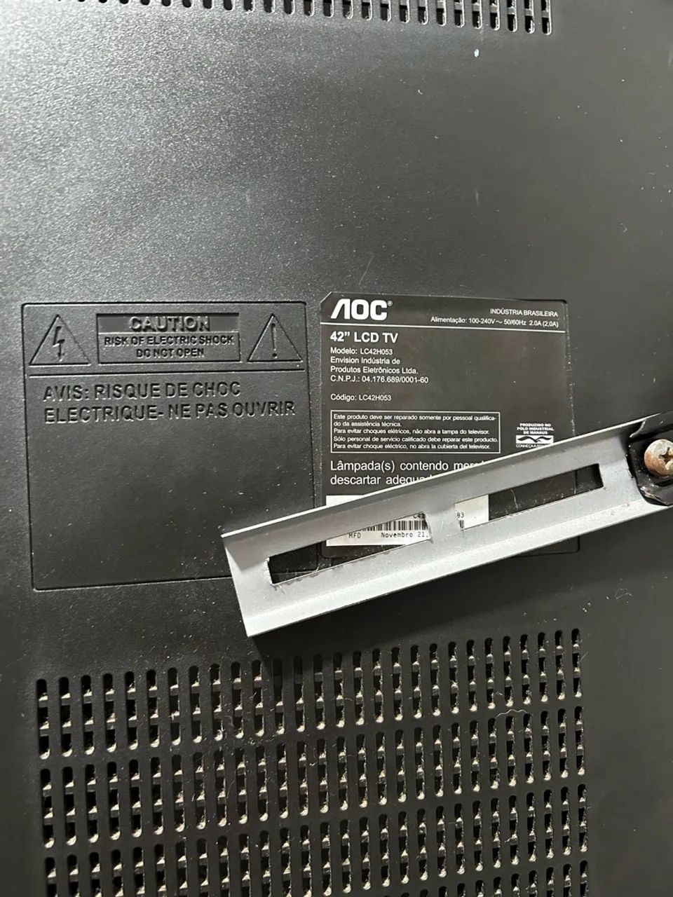 ? TV AOC 42 POLEGADAS - EXCELENTE ESTADO! - Foto 5