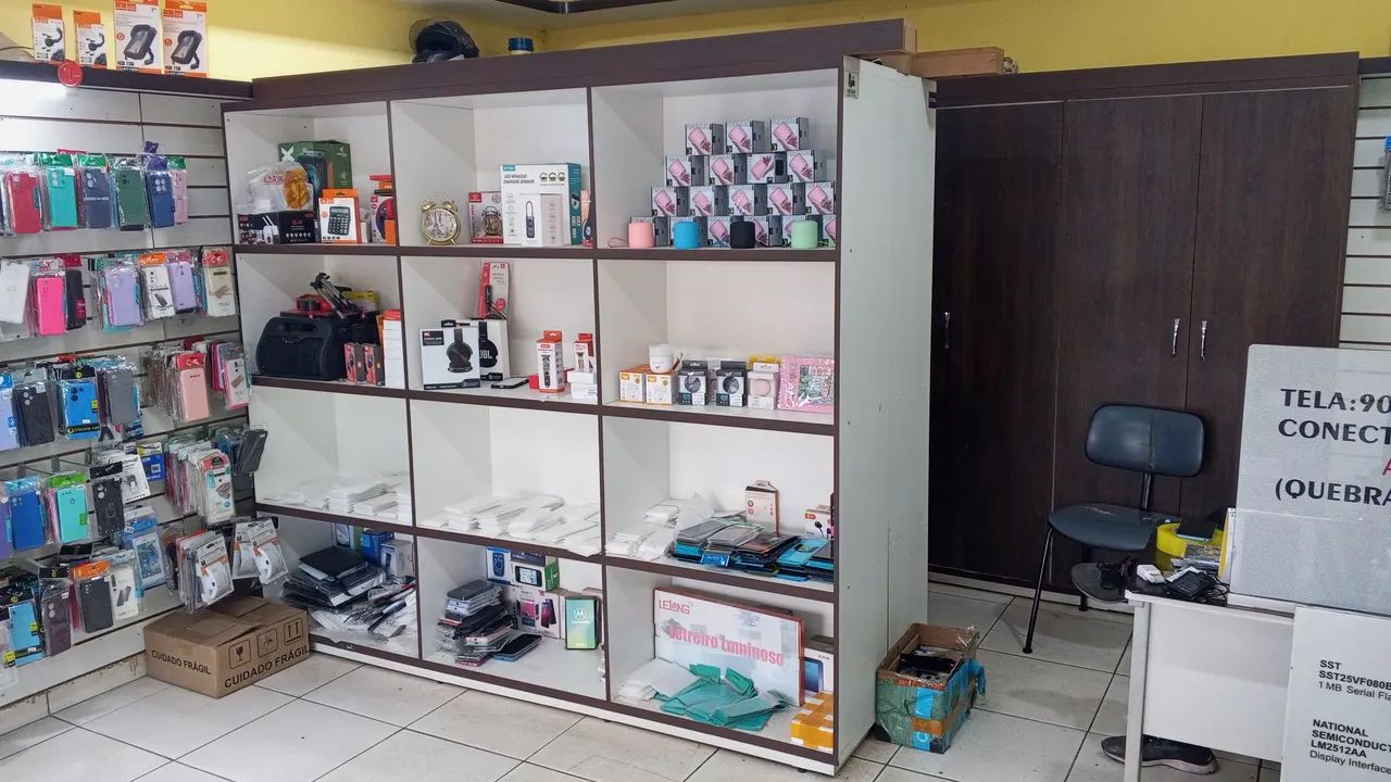 Móvel expositor de nicho planejado