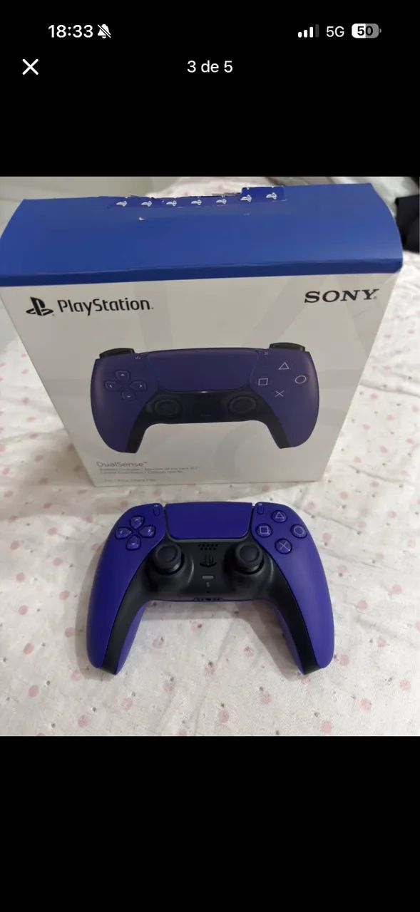Controle de Ps5 zerado - Foto 5