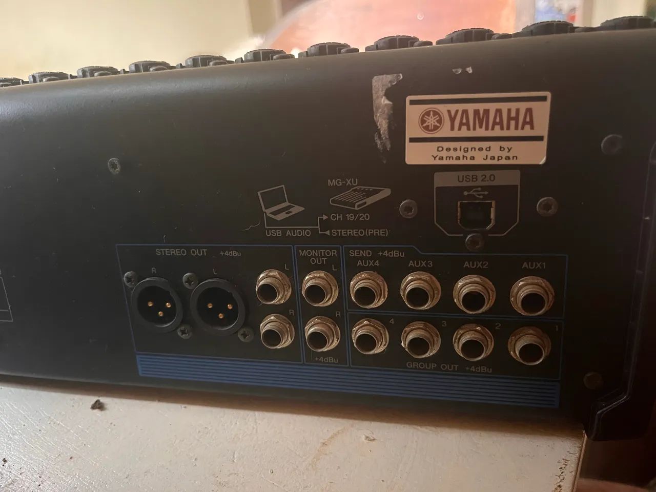 Mesa de som Yamaha Mg20xu - Foto 5