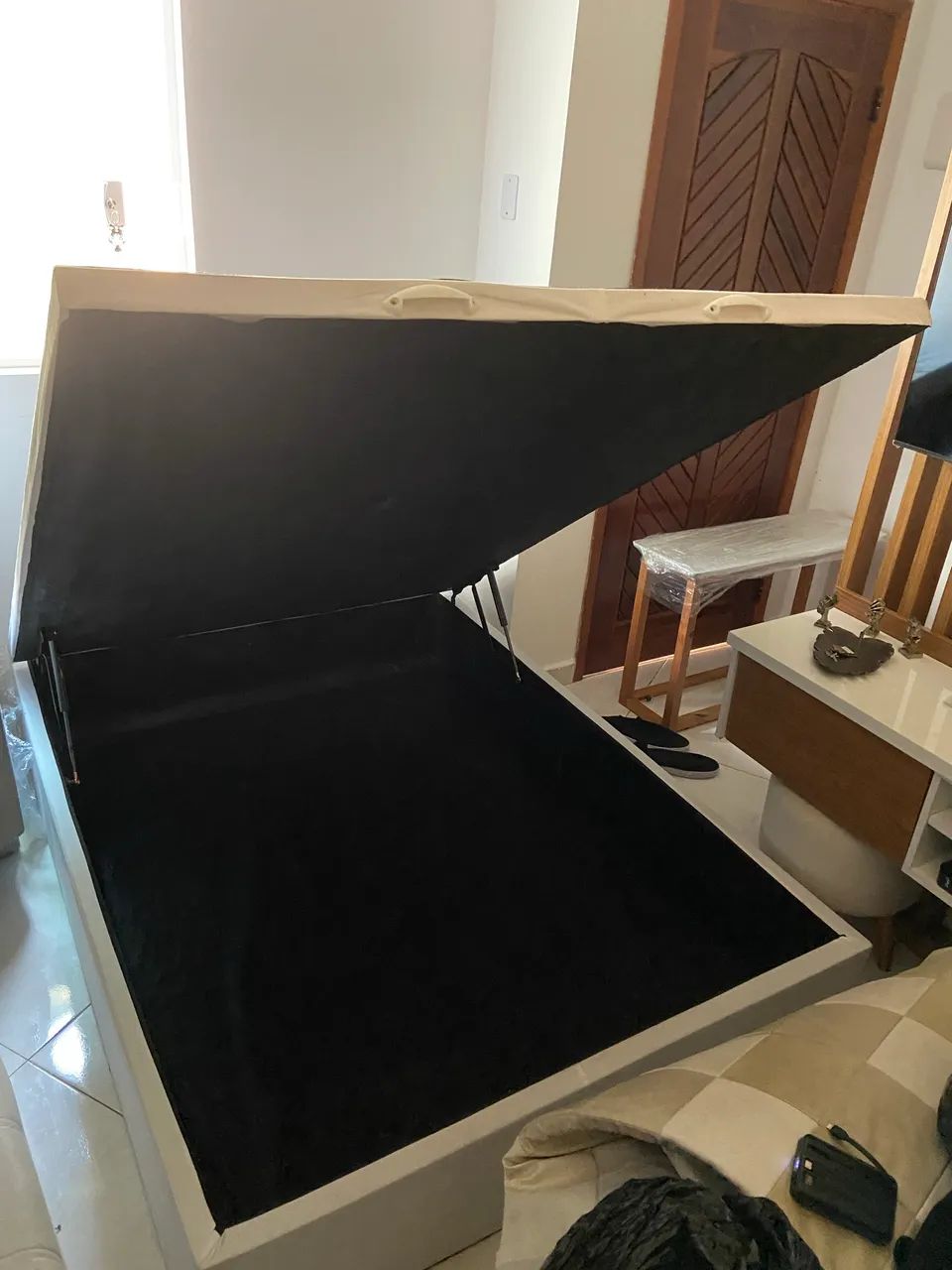 Box Baú para cama Casal