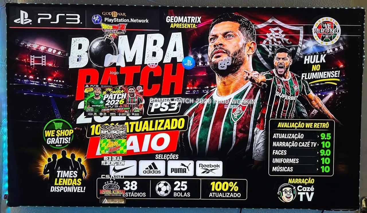 PS3 com 400 jogos (Entrega grátis) - Foto 5