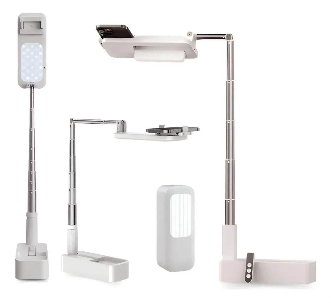 Suporte de Celular Com Ringlight E Base De Apoio - Foto 3