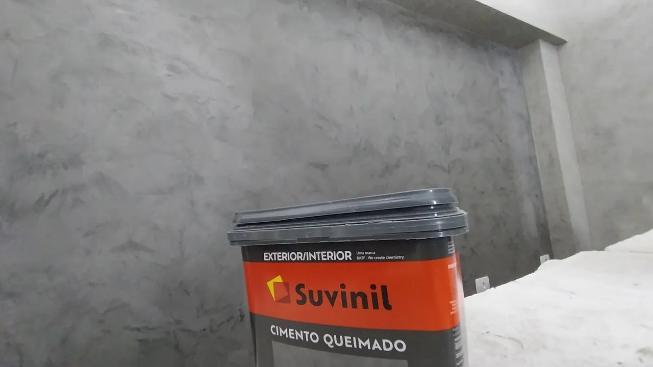 Aplicação de cimento queimado  - Foto 4