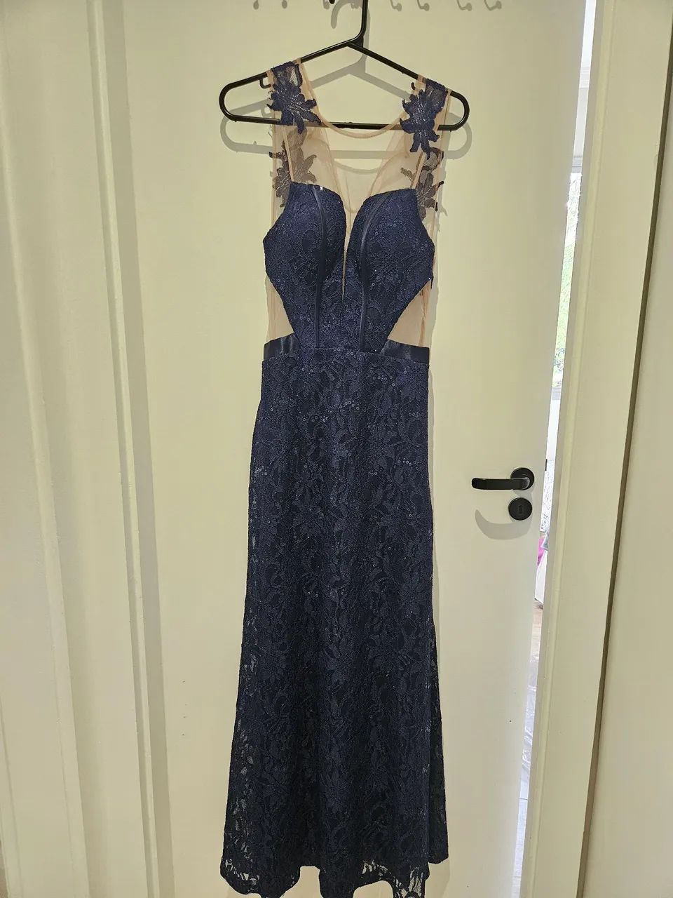Vestido de festa azul