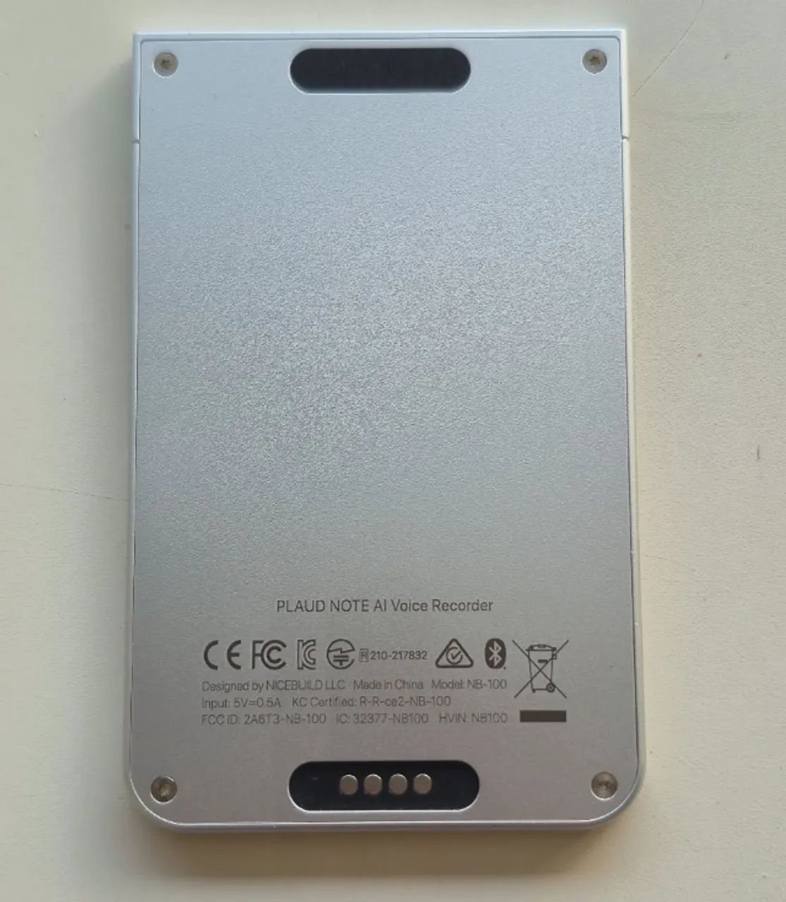 Gravador de Voz com IA Plaud Note 64GB, 112 idiomas, transcrição e resumo e muito mais! - Foto 4