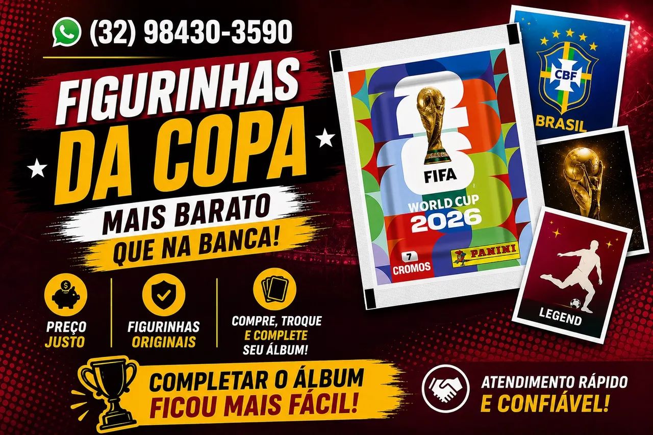 FIGURINHAS DA COPA DO MUNDO 2026