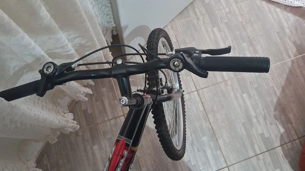 Bicicleta aro 24 semi nova - Foto 5