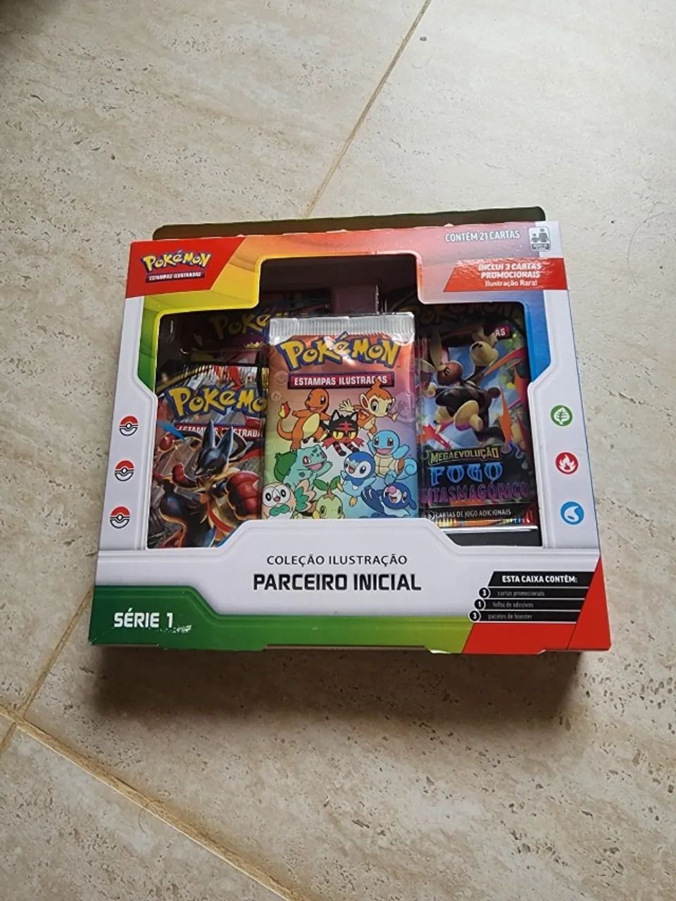 Pokémon Parceiro Inicial - Série 1