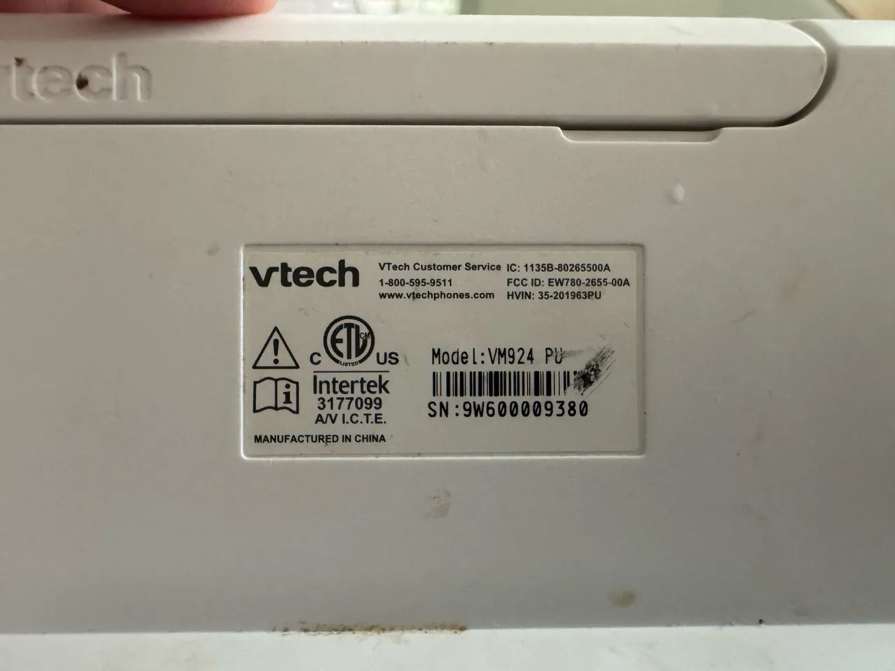 Babá eletrônica V Tech  - Foto 2